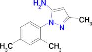 1-(2,4-Dimethylphenyl)-3-methyl-1h-pyrazol-5-amine