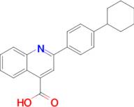 2-(4-Cyclohexylphenyl)quinoline-4-carboxylic acid