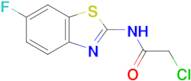 2-Chloro-n-(6-fluoro-1,3-benzothiazol-2-yl)acetamide