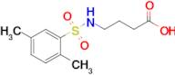 4-(2,5-Dimethylbenzenesulfonamido)butanoic acid