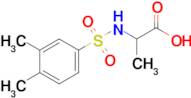 2-(3,4-Dimethylbenzenesulfonamido)propanoic acid