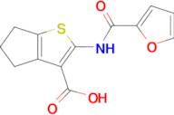 2-(Furan-2-amido)-4h,5h,6h-cyclopenta[b]thiophene-3-carboxylic acid