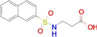 3-(Naphthalene-2-sulfonamido)propanoic acid
