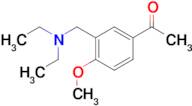 1-{3-[(diethylamino)methyl]-4-methoxyphenyl}ethan-1-one