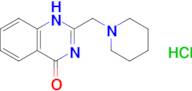 2-[(piperidin-1-yl)methyl]-1,4-dihydroquinazolin-4-one hydrochloride