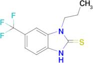 1-propyl-6-(trifluoromethyl)-2,3-dihydro-1H-1,3-benzodiazole-2-thione