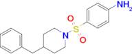 4-[[4-(Phenylmethyl)-1-piperidinyl]sulfonyl]benzenamine