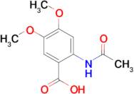 2-Acetamido-4,5-dimethoxybenzoic acid