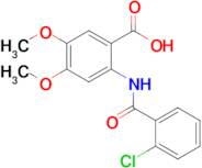 2-(2-Chlorobenzamido)-4,5-dimethoxybenzoic acid