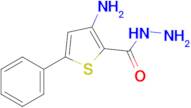 3-Amino-5-phenylthiophene-2-carbohydrazide