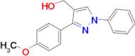 [3-(4-methoxyphenyl)-1-phenyl-1h-pyrazol-4-yl]methanol