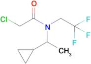 2-Chloro-n-(1-cyclopropylethyl)-n-(2,2,2-trifluoroethyl)acetamide