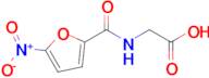 2-[(5-nitrofuran-2-yl)formamido]acetic acid