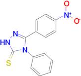 3-(4-nitrophenyl)-4-phenyl-4,5-dihydro-1H-1,2,4-triazole-5-thione