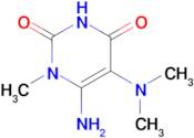 6-Amino-5-(dimethylamino)-1-methyl-1,2,3,4-tetrahydropyrimidine-2,4-dione