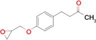 4-[4-(oxiran-2-ylmethoxy)phenyl]butan-2-one