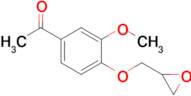 1-[3-methoxy-4-(oxiran-2-ylmethoxy)phenyl]ethan-1-one