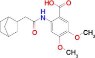 2-(2-{bicyclo[2.2.1]heptan-2-yl}acetamido)-4,5-dimethoxybenzoic acid