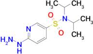 6-Hydrazinyl-n,n-bis(propan-2-yl)pyridine-3-sulfonamide