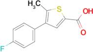 4-(4-Fluorophenyl)-5-methylthiophene-2-carboxylic acid