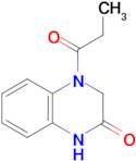 4-Propanoyl-1,2,3,4-tetrahydroquinoxalin-2-one