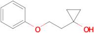 1-(2-Phenoxyethyl)cyclopropan-1-ol