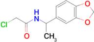 n-[1-(1,3-dioxaindan-5-yl)ethyl]-2-chloroacetamide