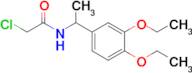 2-Chloro-n-[1-(3,4-diethoxyphenyl)ethyl]acetamide