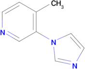 3-(1h-Imidazol-1-yl)-4-methylpyridine