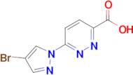 6-(4-Bromo-1h-pyrazol-1-yl)pyridazine-3-carboxylic acid