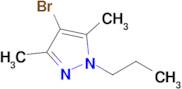 4-Bromo-3,5-dimethyl-1-propyl-1h-pyrazole