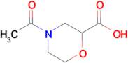 4-Acetylmorpholine-2-carboxylic acid