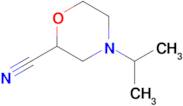 4-(Propan-2-yl)morpholine-2-carbonitrile