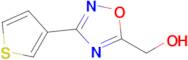 [3-(thiophen-3-yl)-1,2,4-oxadiazol-5-yl]methanol