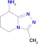 3-Methyl-5h,6h,7h,8h-[1,2,4]triazolo[4,3-a]pyridin-8-amine
