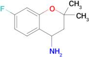 7-Fluoro-2,2-dimethyl-3,4-dihydro-2h-1-benzopyran-4-amine