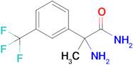 2-Amino-2-[3-(trifluoromethyl)phenyl]propanamide