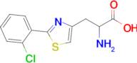 2-Amino-3-[2-(2-chlorophenyl)-1,3-thiazol-4-yl]propanoic acid