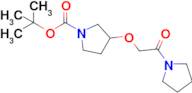 Tert-butyl 3-[2-oxo-2-(pyrrolidin-1-yl)ethoxy]pyrrolidine-1-carboxylate