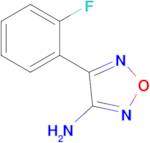 4-(2-Fluorophenyl)-1,2,5-oxadiazol-3-amine