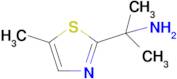 2-(5-Methyl-1,3-thiazol-2-yl)propan-2-amine