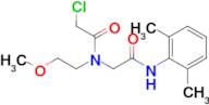 2-Chloro-n-{[(2,6-dimethylphenyl)carbamoyl]methyl}-n-(2-methoxyethyl)acetamide