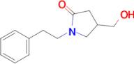 4-(Hydroxymethyl)-1-(2-phenylethyl)pyrrolidin-2-one