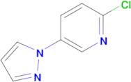 2-Chloro-5-(1h-pyrazol-1-yl)pyridine