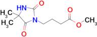 Methyl 4-(4,4-dimethyl-2,5-dioxoimidazolidin-1-yl)butanoate