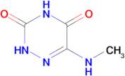 6-(Methylamino)-2,3,4,5-tetrahydro-1,2,4-triazine-3,5-dione