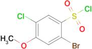 2-Bromo-5-chloro-4-methoxybenzene-1-sulfonyl chloride