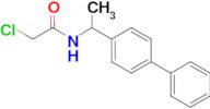 2-Chloro-n-[1-(4-phenylphenyl)ethyl]acetamide