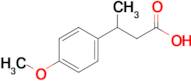 3-(4-Methoxyphenyl)butanoic acid