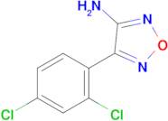 4-(2,4-Dichlorophenyl)-1,2,5-oxadiazol-3-amine